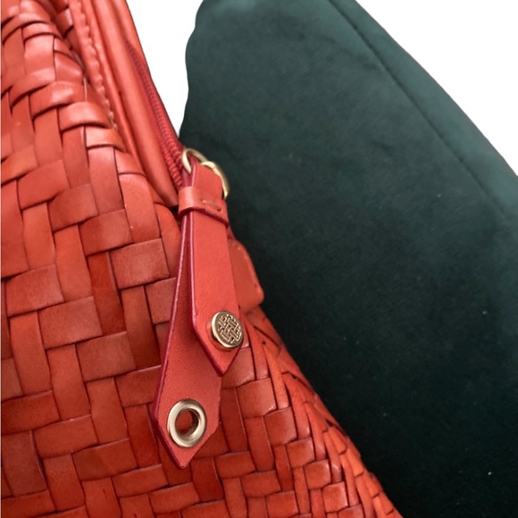 Cole Haan Woven Bag-Terracotta Orange-Amazing & Wonderful Conditon - Picture 9 of 12